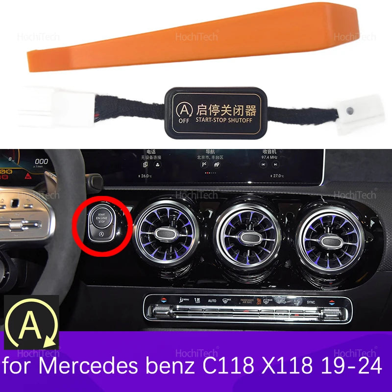 Auto Start Stop Systeem Uitschakel Schakelaar Voor Mercedes Benz CLA C118 X118