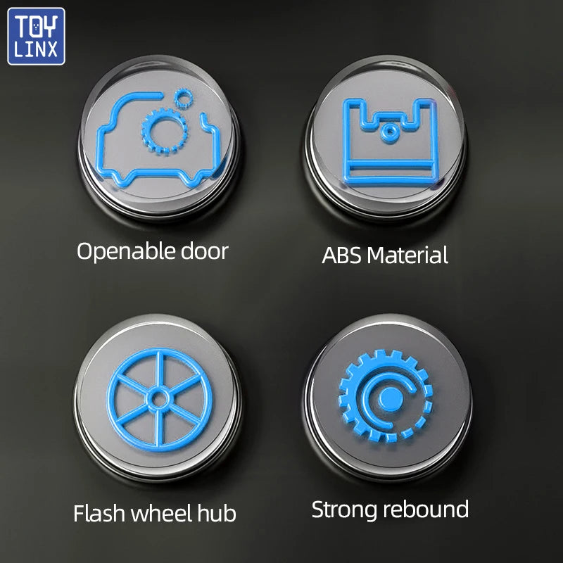 ToylinX 1 18 Policijos Automobilio Statybinis Blokų Modelis 410 Detalių Vaikams