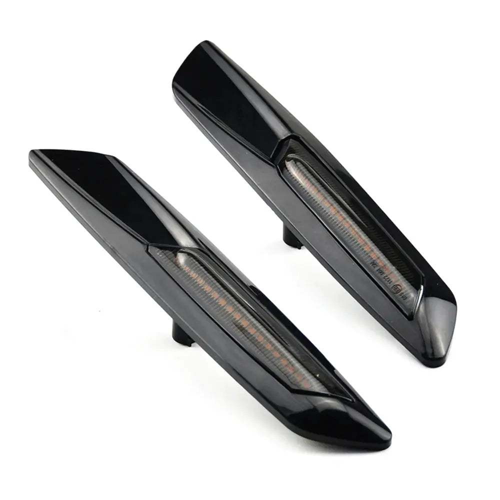 2pc Dynamic Amber LED Side Marker Lights For BMW F30 F10 E90 E46 by InterCyprus Trading Ltd