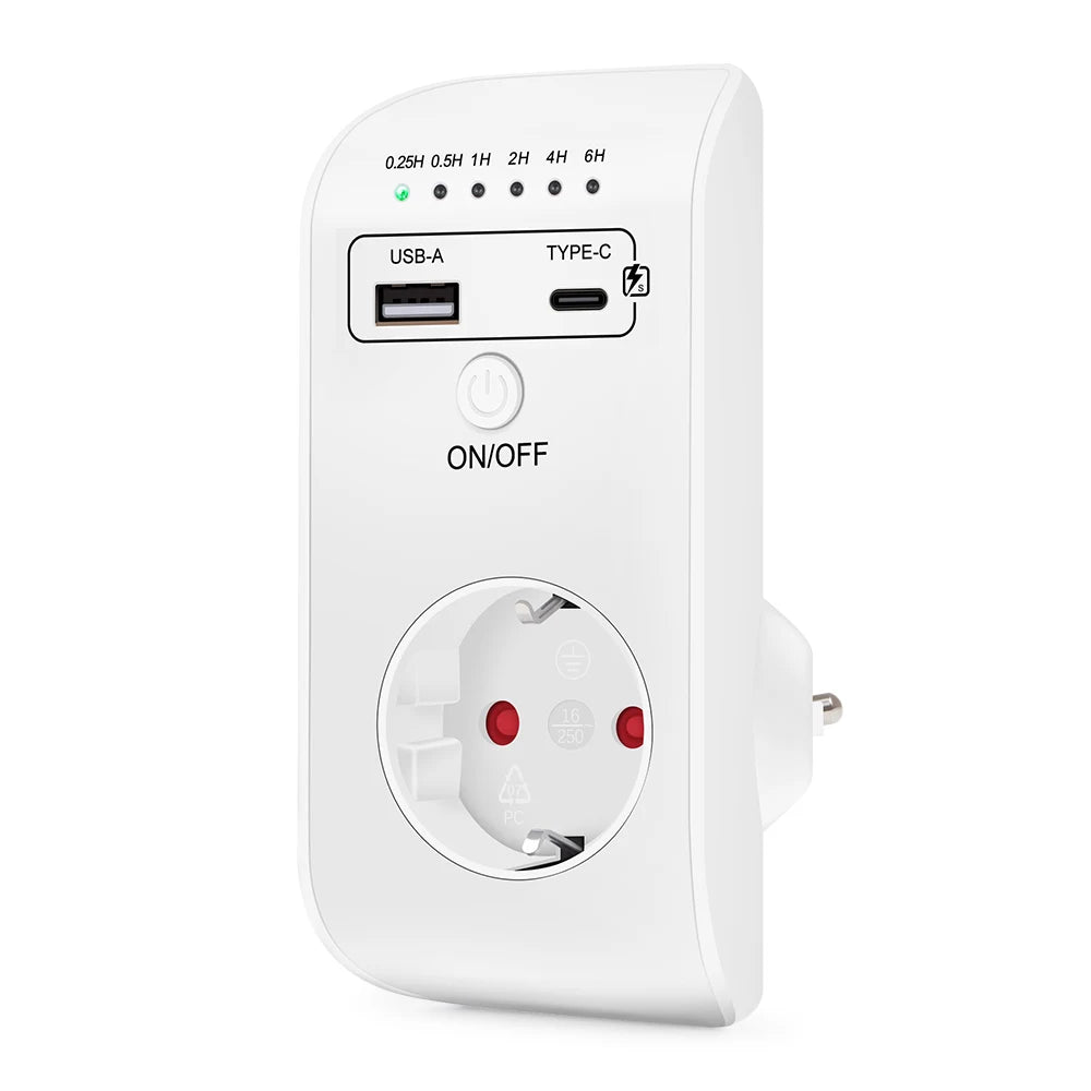 Electronic Timer Socket Automatic Power-off Programmable Countdown ...