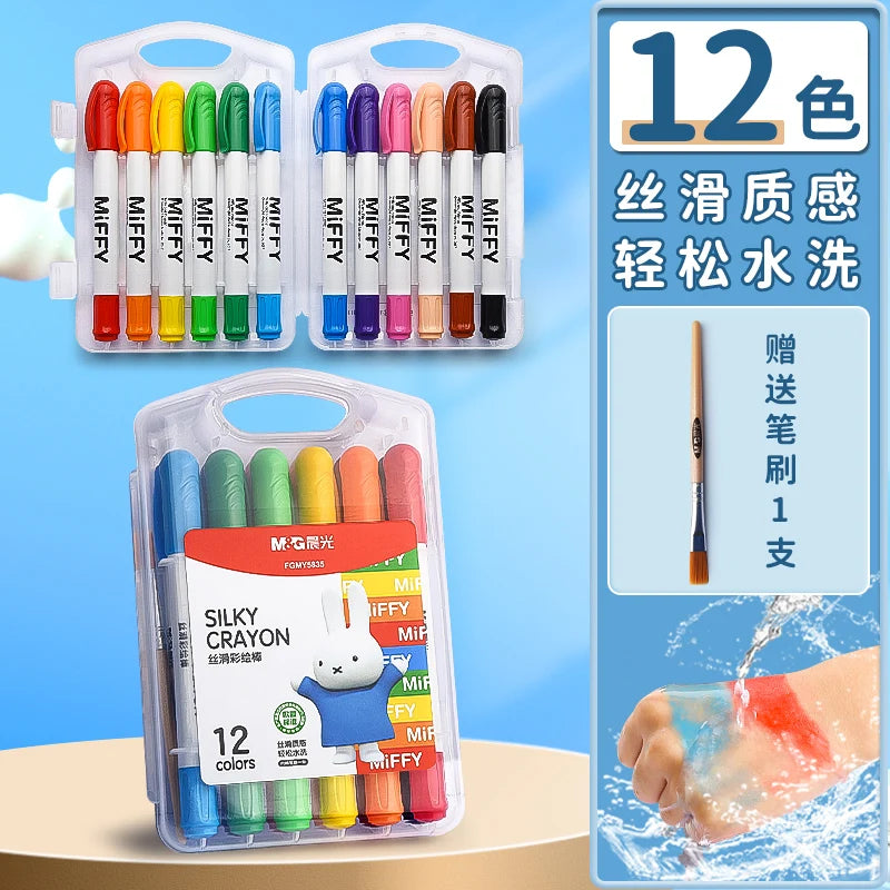 MG Artist Oil Paint Stick Set 12 24 36 &ndash; Pro Quality 12 colors