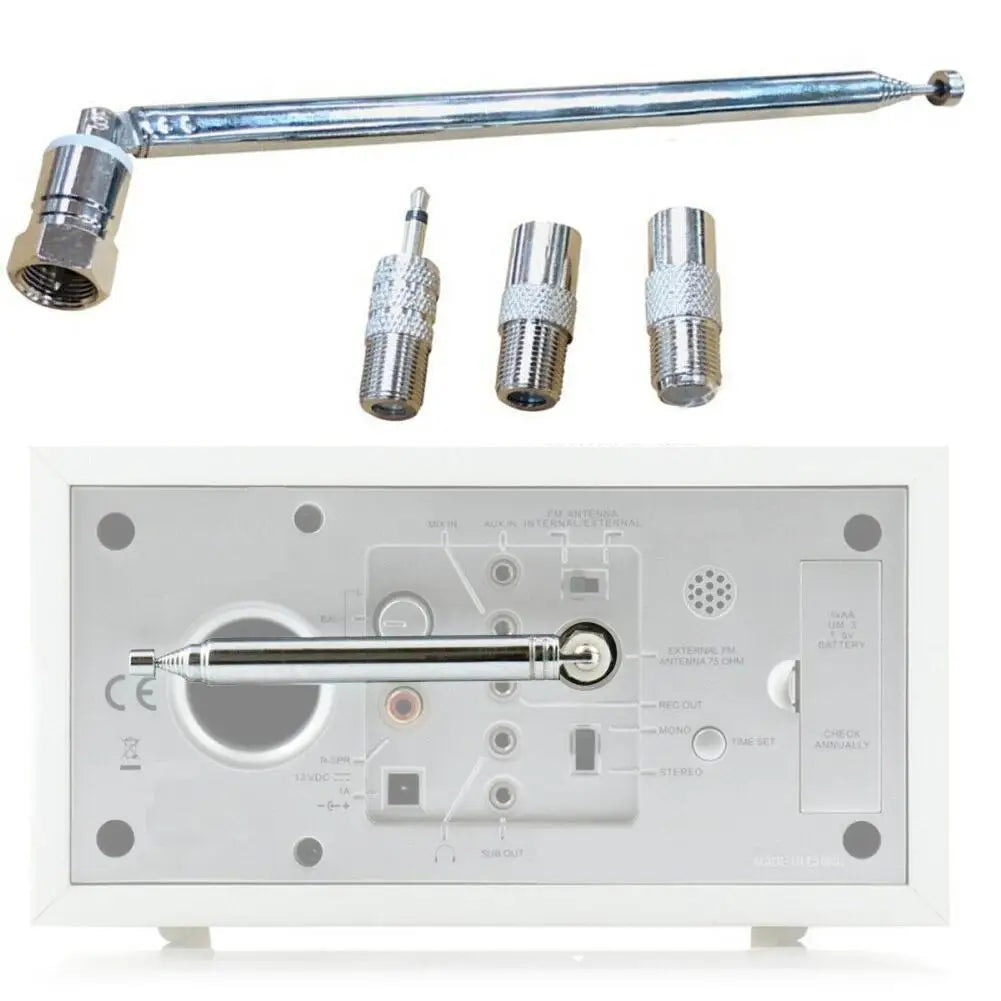 CUJMH Rod Antenna &ndash; Extendable Up to 76cm for Improved FM Reception