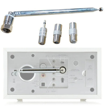 CUJMH Rod Antenna &ndash; Extendable Up to 76cm for Improved FM Reception