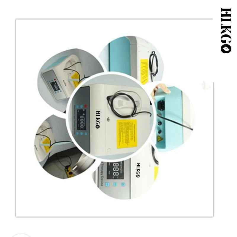 Maschera Facciale LED Ricaricabile 6 Modalità di Luce Acne Ruga