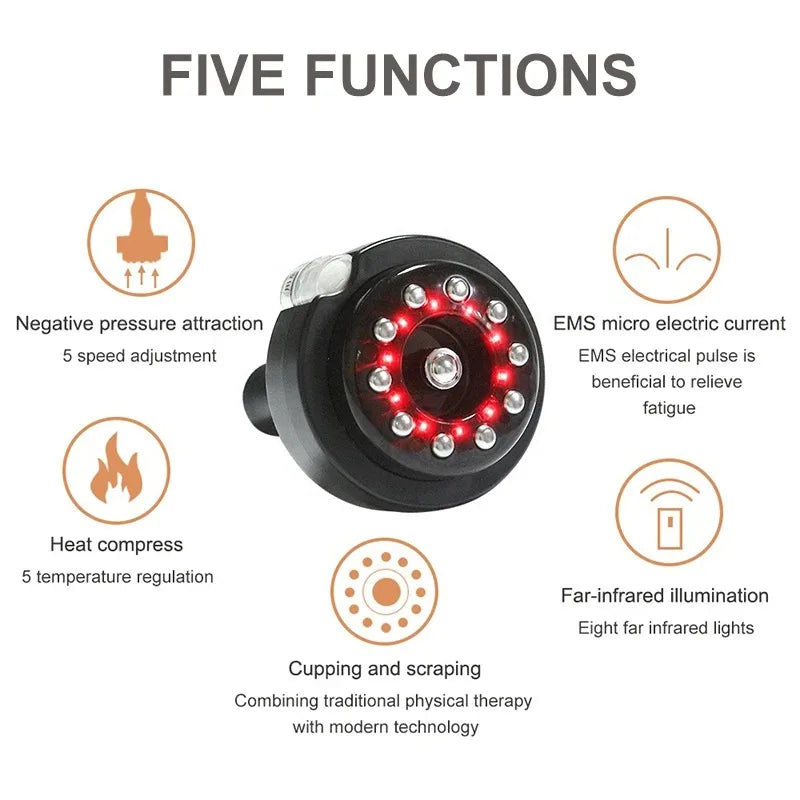 Electric Meridian Gua Sha Massager - Microcurrent Therapy