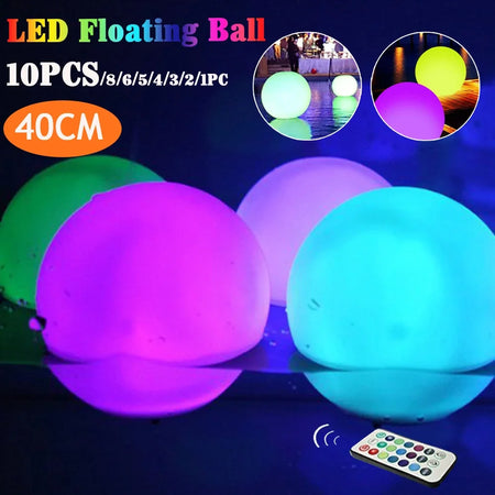 Floating Pool Lights 1-10Pcs 16 Colors &ndash; Colorful LED Glow