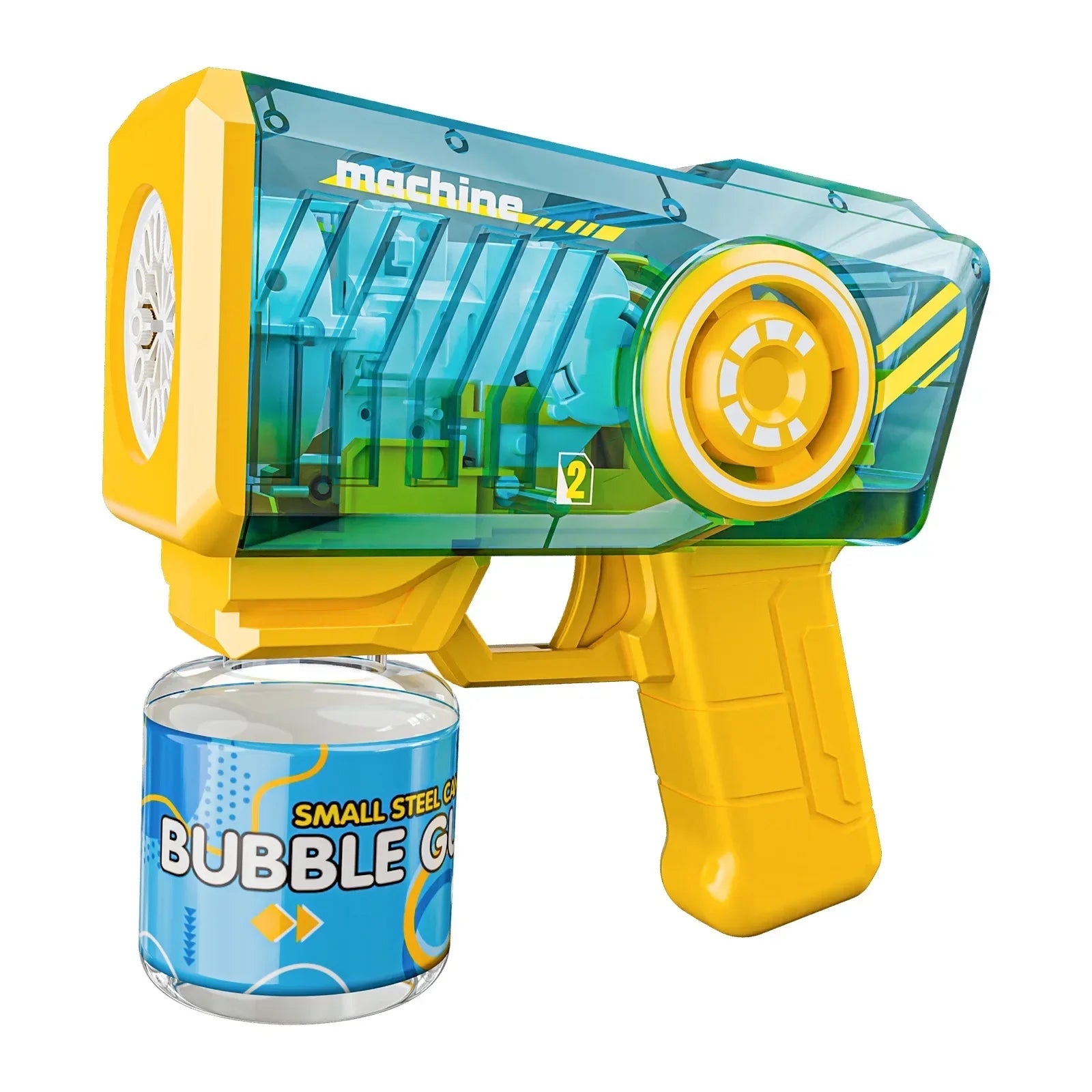 12 Holes Electric Bubble Gun &ndash; Full Automatic Fun for Kids Blue