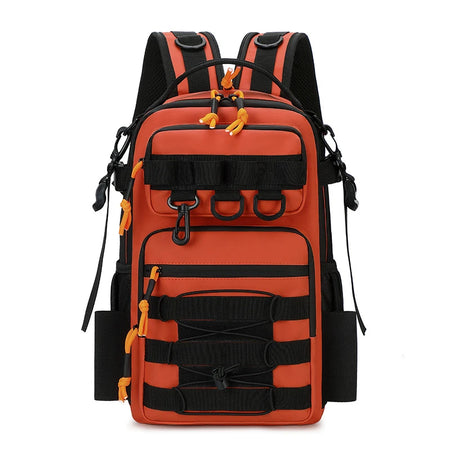 Lura Climbing Bag &ndash; Molle System Front Hook and Loop Orange