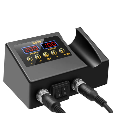 8898 Soldering Station &ndash; Portable Digital Hot Air Gun