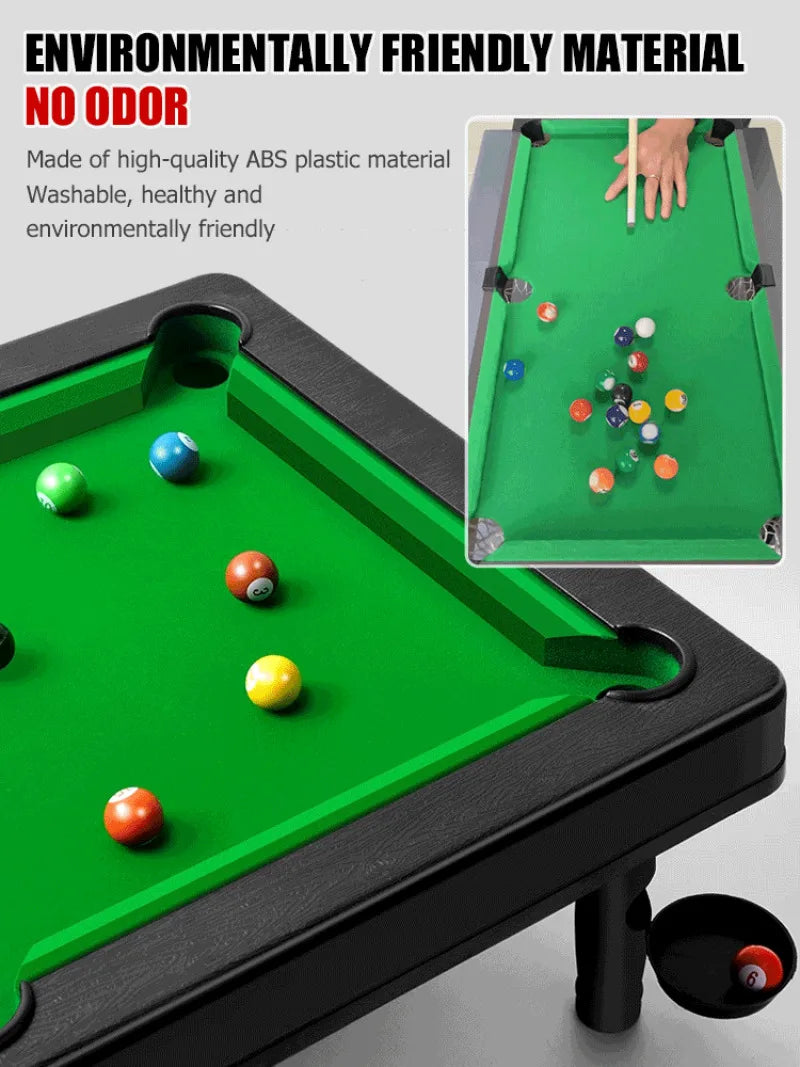 Mini Tabletop Pool Set &ndash; Family Fun And Interaction