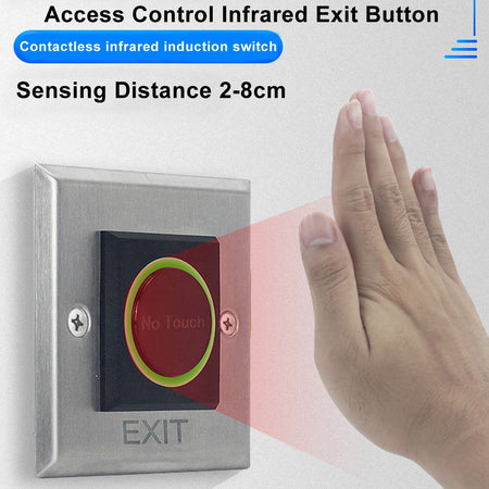 GH80B/GH70B/K10/29NT-W Exit Button &ndash; No Touch Release
