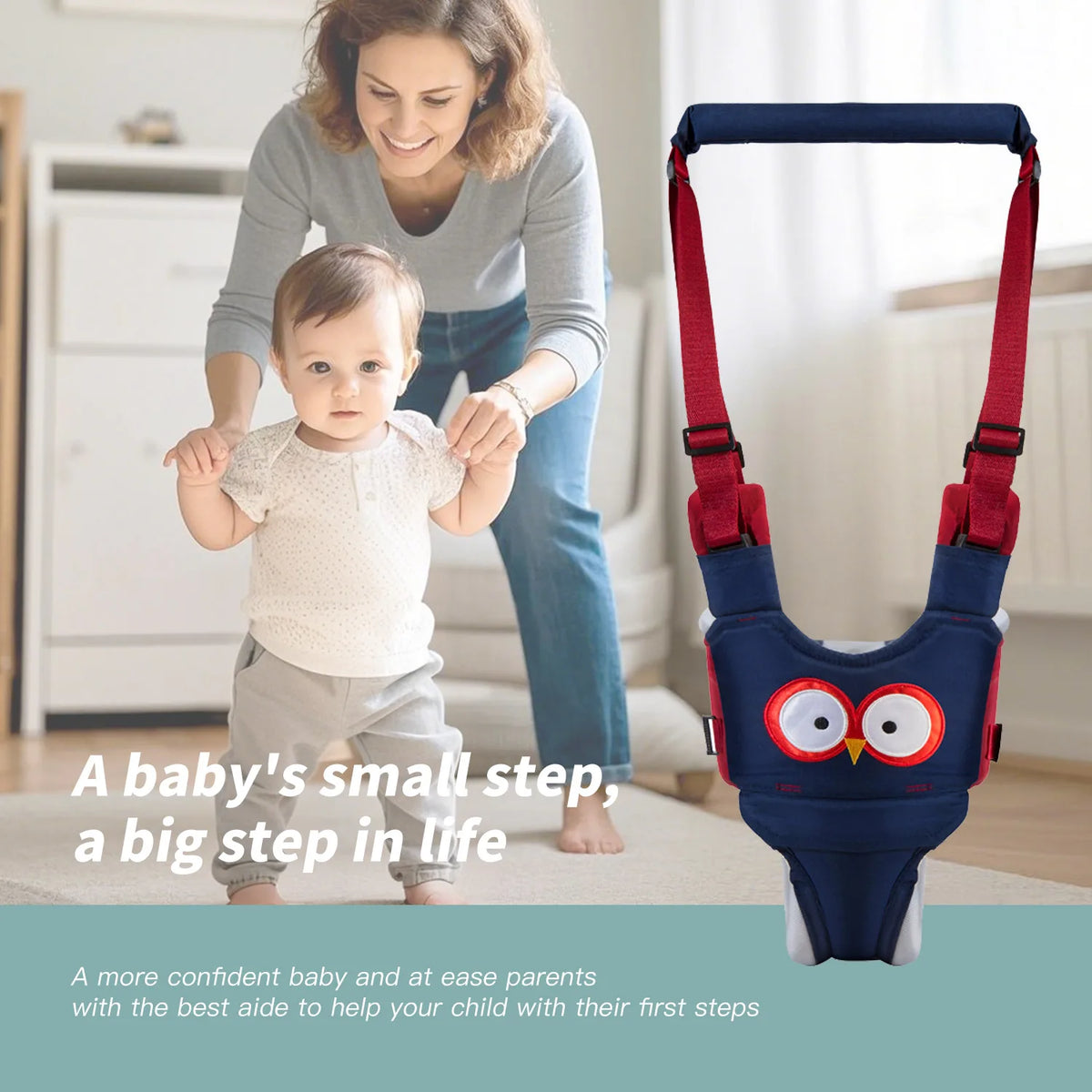 Baby Walker Strap &ndash; Detachable Walking Aid For Toddlers