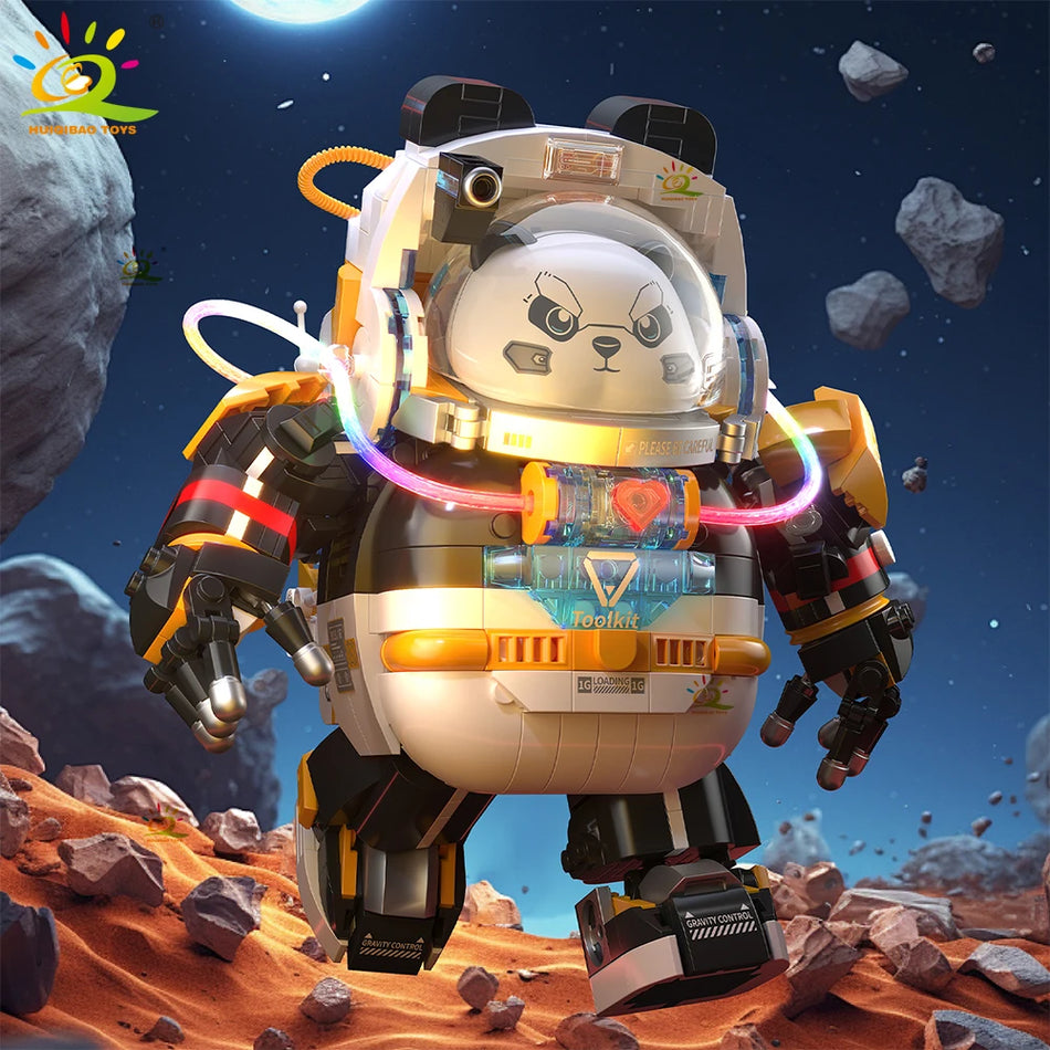 HUIQIBAO MOC Space Panda Astronaut &ndash; Educational Kit