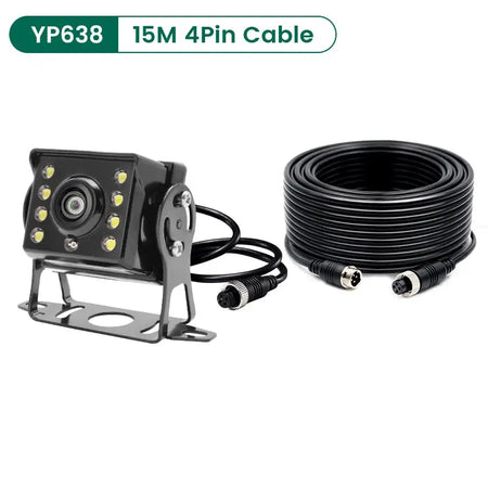 High Definition AHD 170 Degree Wide Angle Rear View Camera With Night Vision by InterCyprus Trading Ltd
