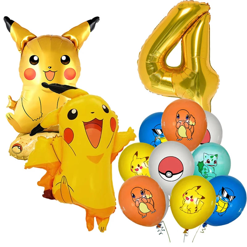 Birthday Party Decoration Set - Balloons, Tableware &amp; More Balloons-15pcs-4 / CHINA