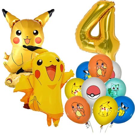 Birthday Party Decoration Set - Balloons, Tableware &amp; More Balloons-15pcs-4 / CHINA