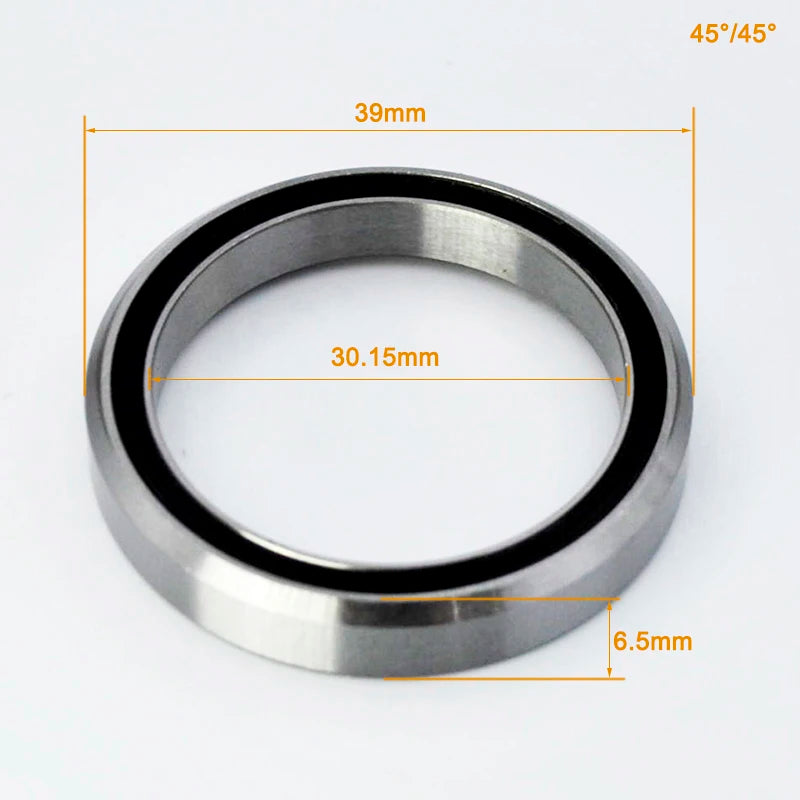 45 Degree Headset Bearing 39-52mm ACB519H8 &ndash; Double Sealed MH-P04 (39mm) / CHINA