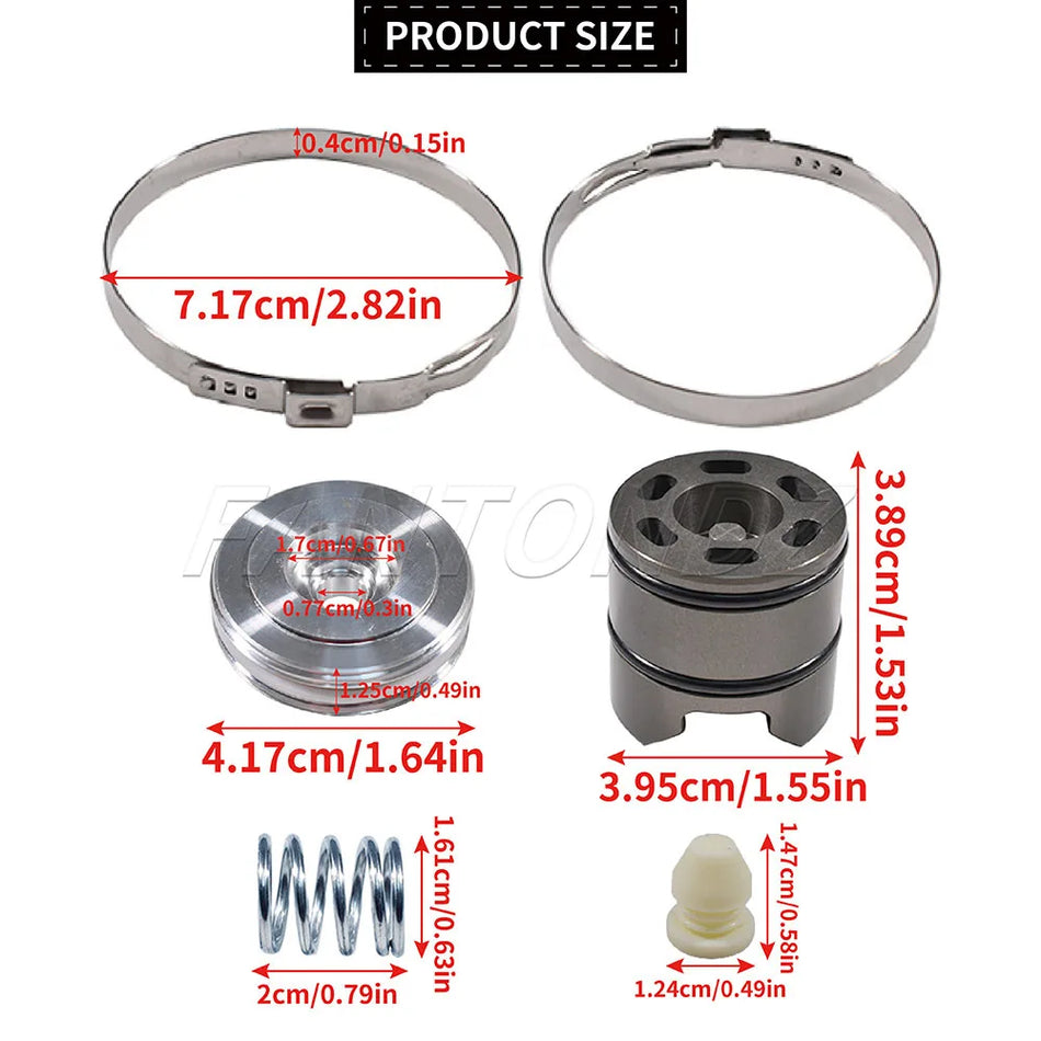 Kit de reparación de la cremallera de dirección con 7 piezas para BMW F20 F21 F22 F23 F30