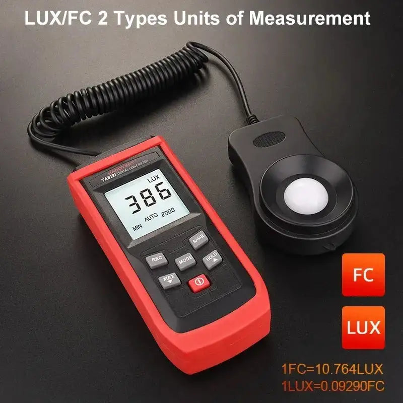 TA630B Digital Luxometer High Accuracy Handheld Light Meter