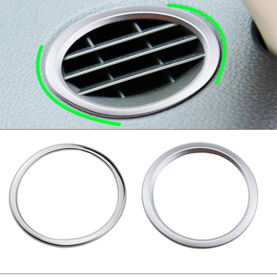 Copertura della griglia di ventilazione per Honda Vezel HRV HR-V 2014-2017 accessorio interno in plastica ABS ignifuga