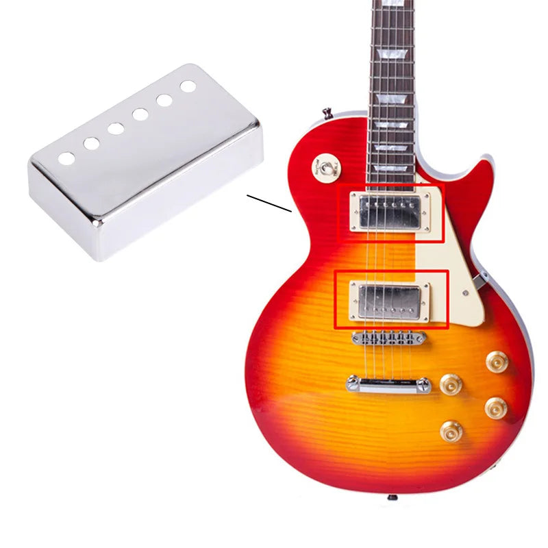 Gitarren-Pickup-Abdeckungen für LP Humbucker 52mm Polabstand, 2 Stück