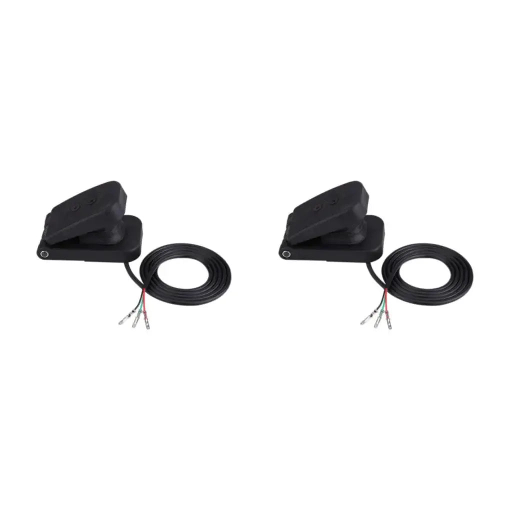 Electric Tricycle Throttle Gas Pedal Speed Control Accelerators Brake Foot Universal Black Plastic Boat Parts Accessory by InterCyprus Trading Ltd