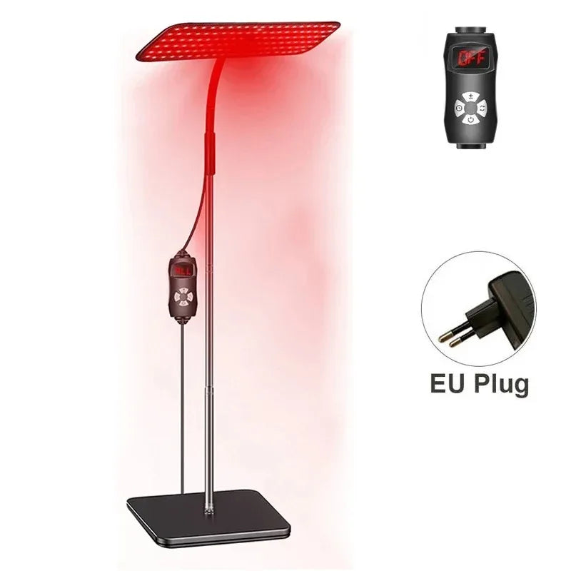 Vilnason 126Pcs LED Red Light Lamp &ndash; Near Infrared Therapy EU Plug