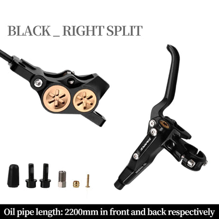 TB730 &ndash; 2200mm Split-Type Hydraulic Disc Brake System black split-type R