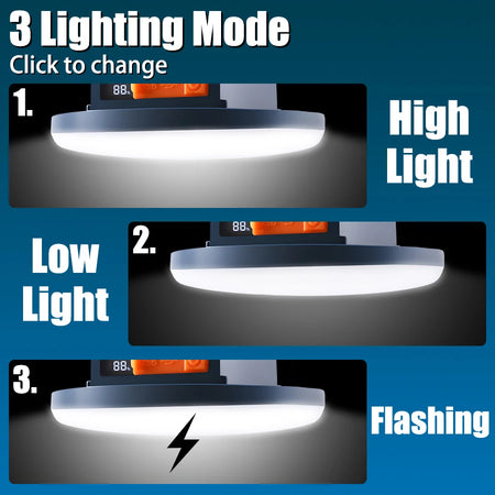 Wins Fire Rechargeable Camping Lantern &ndash; Exceptional Brightness and Versatility