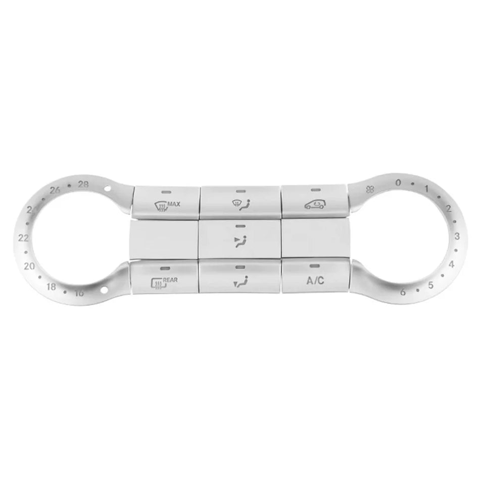 Air Conditioning Button Trim ABS Plastic for Mercedes C117 X156 CLA GLA 2013 2018