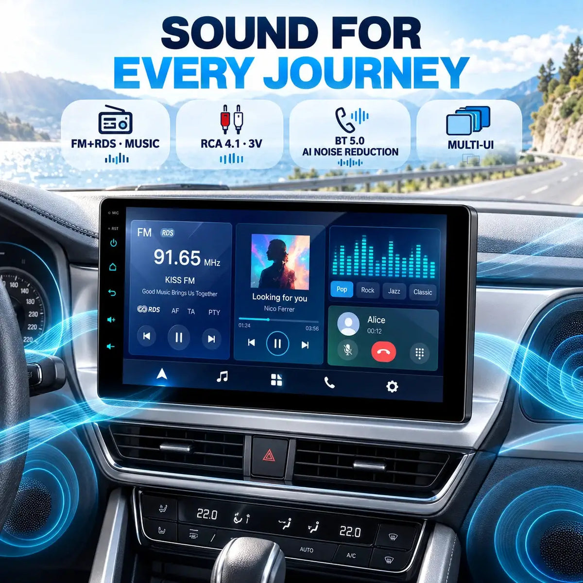 2Din Android 15 CarPlay Radio For Citroen Berlingo 2 B9 Peugeot Partner by InterCyprus Trading Ltd