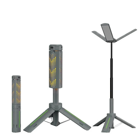 Folding Camping Light &ndash; Waterproof Power Bank with Telescopic Design KXK2086 8000mAh