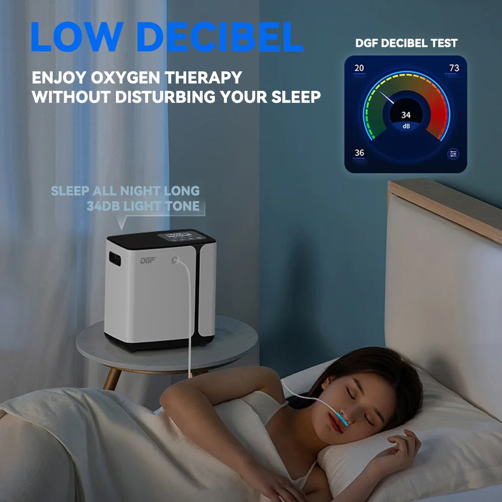 8L Home Oxygen Concentrator &ndash; Touch Screen Control