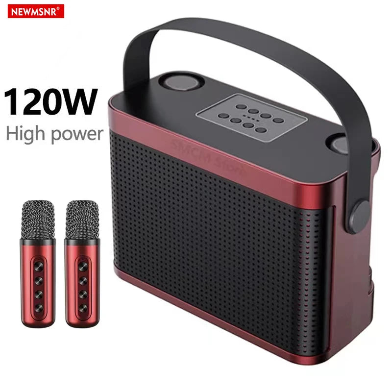 Newmsnr 120W Bluetooth Speaker &ndash; Karaoke Party Ready