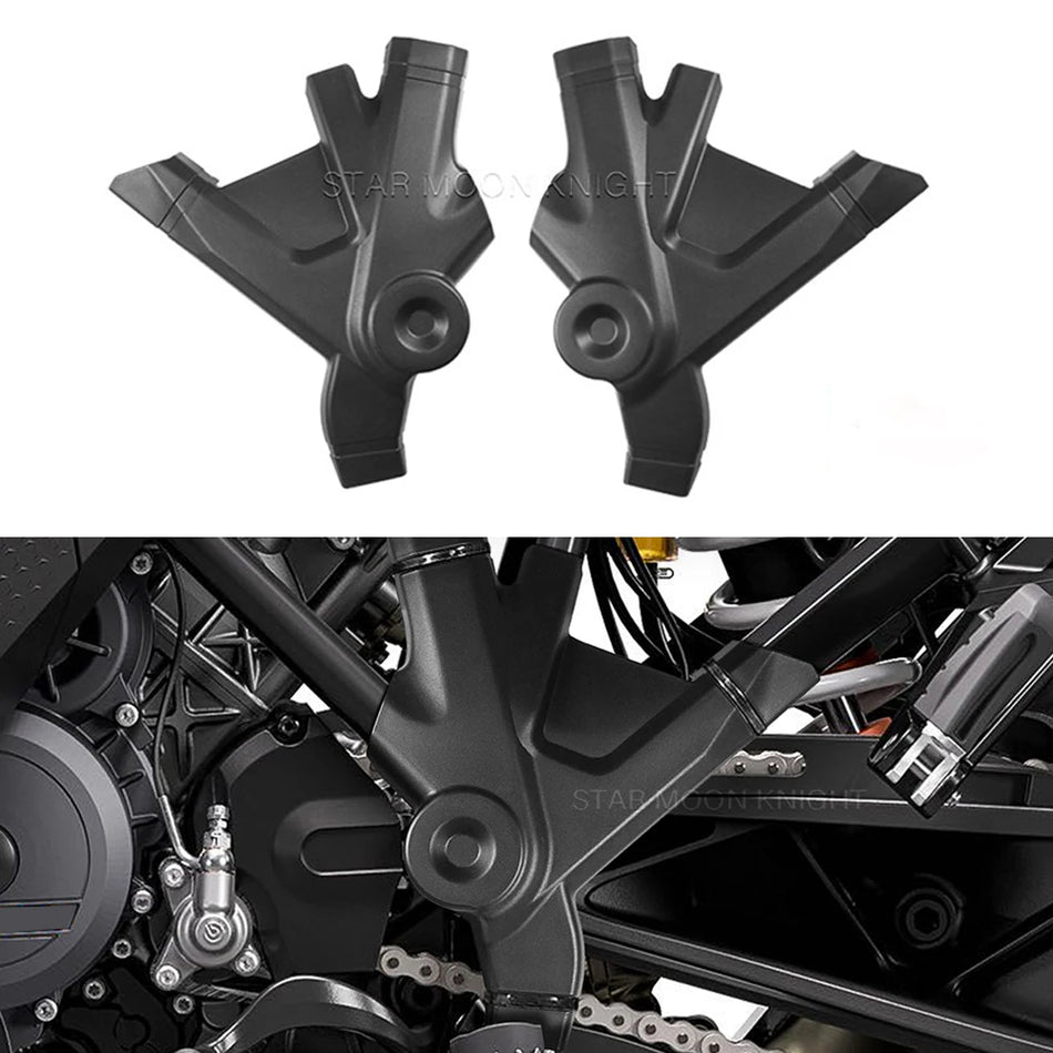 KTM 1290 Super Adventure R S rammebeskyttelsesbeskytterdæksel, lavet af plastik, nem at installere