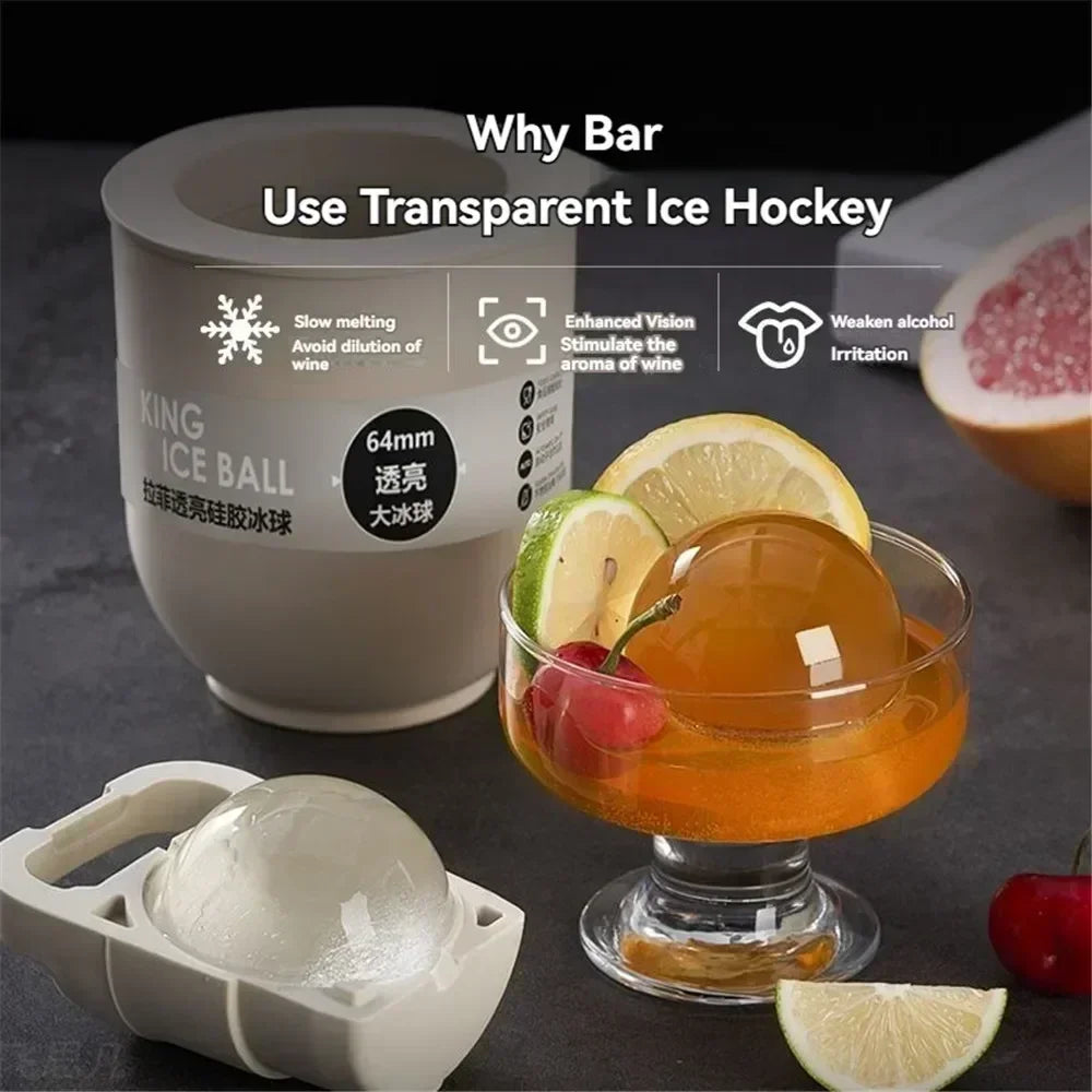 Clear Ice Ball Mold for Crystal Clear Ice Spheres