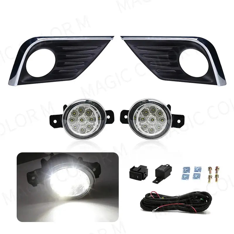 Fog Light For Nissan Altima 2016 2017 2018 Fog Light Frame Fog Lights Cover Headlight Covers Grilles Switch Car Accessories by InterCyprus Trading Ltd