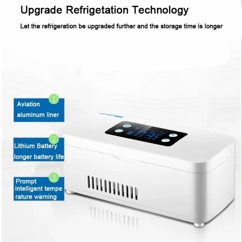 7800 mAh Insulin Refrigerator Travel &ndash; Insulin Cooler