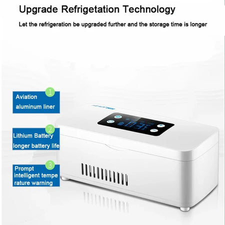 7800 mAh Insulin Refrigerator Travel &ndash; Insulin Cooler