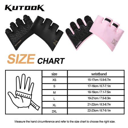 KUTOOK Weight Lifting Gloves for Women - Palm Protection &amp; Comfort for Gym Workouts