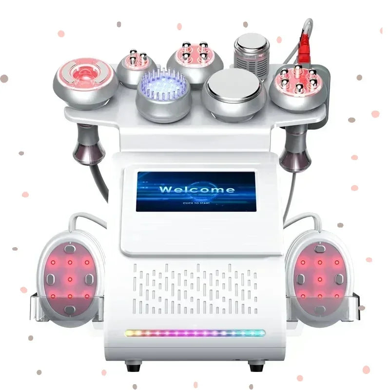 Máquina de adelgazamiento corporal ultrasónica por cavitación RF Tool 80K