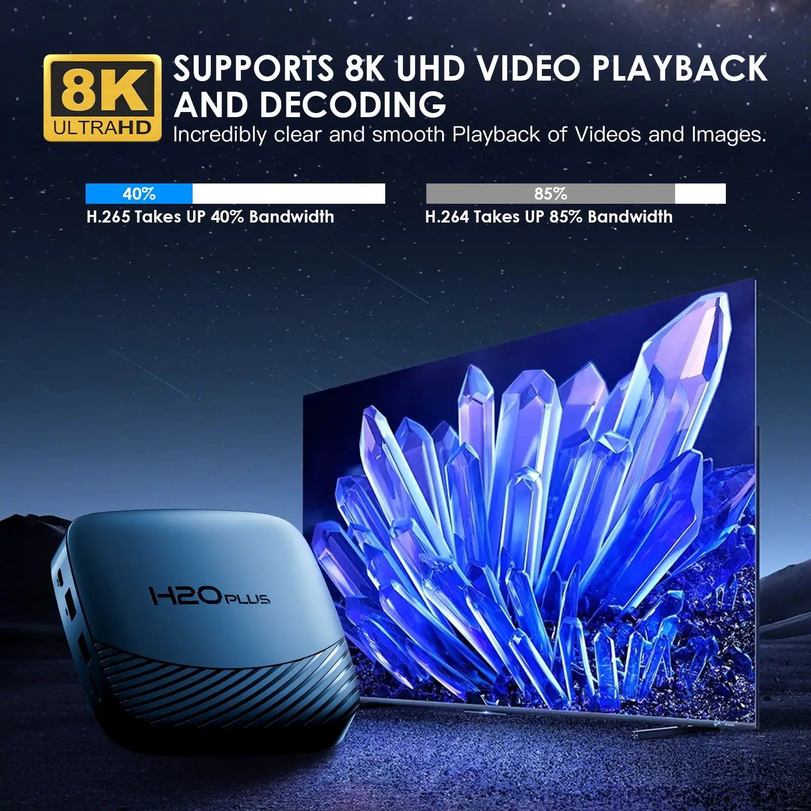 HONGTOP Smart Android TV Box &ndash; 8K Media Box Pro Edition