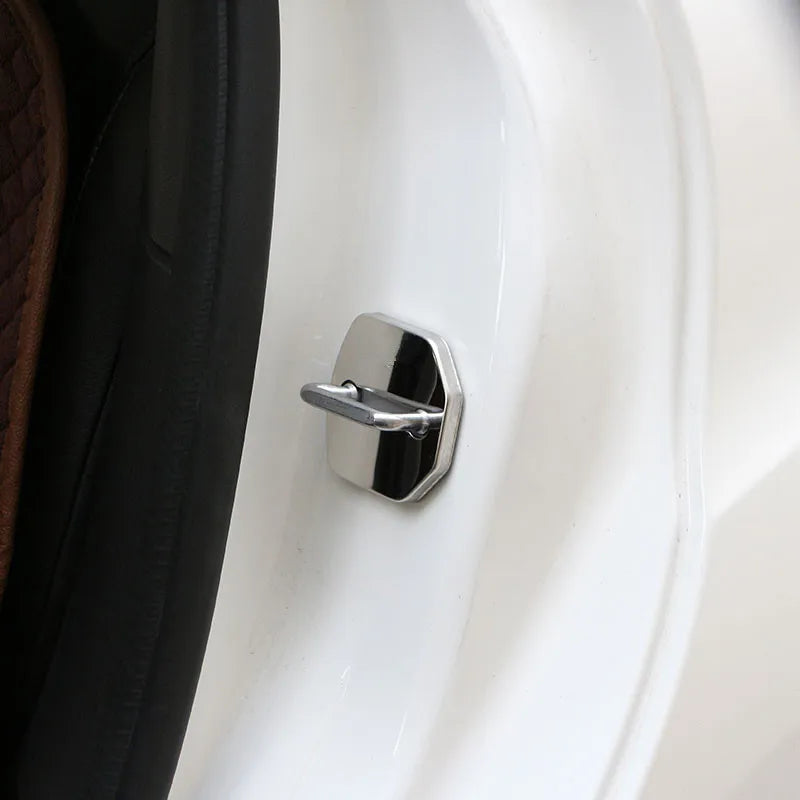 Capa Protetora da Fechadura da Porta em Aço Inoxidável para Ford Focus Acessório para Veículo de 2 Portas