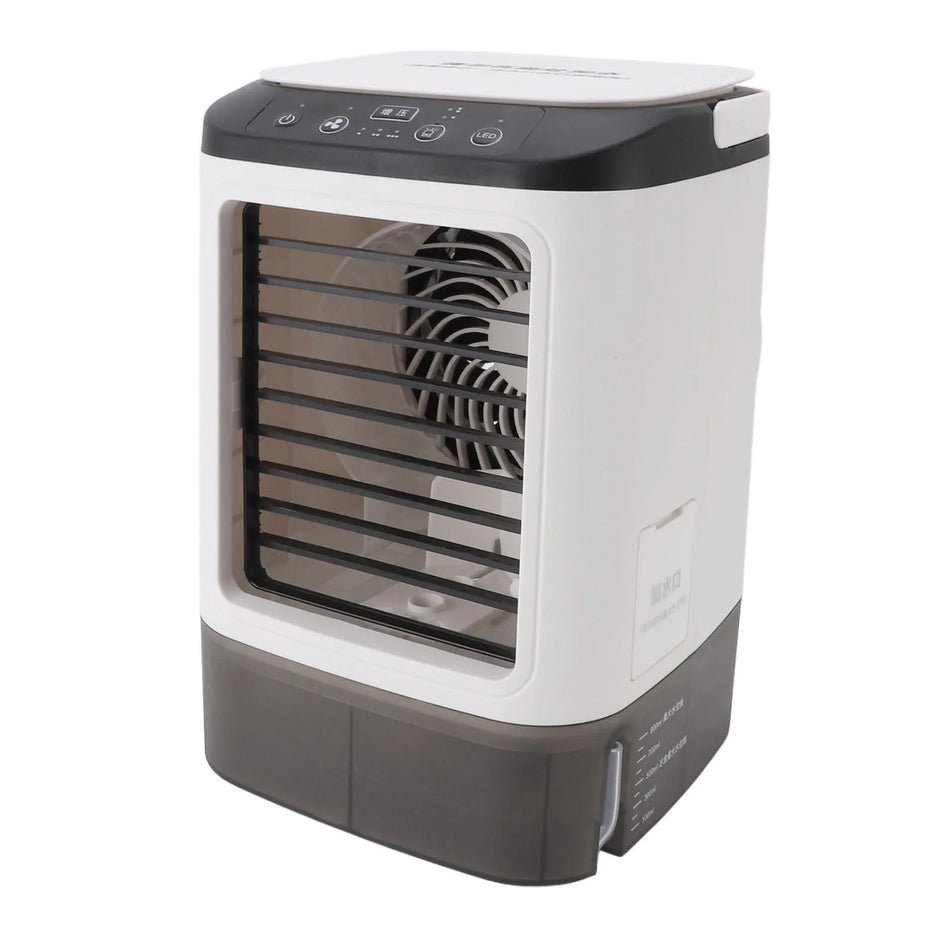 Mini Air Conditioner 12W USB Powered Portable Air Cooler with 900ml Tank for Home and Office Default Title