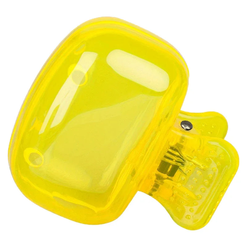 Travel Toothbrush Head Protector Cap - Hygiene On-The-Go Yellow