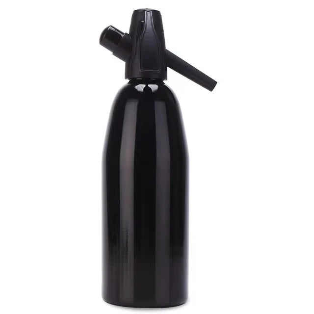 Professional 1L Soda Siphon Bottle - Cake Decor Precision Black / >1L