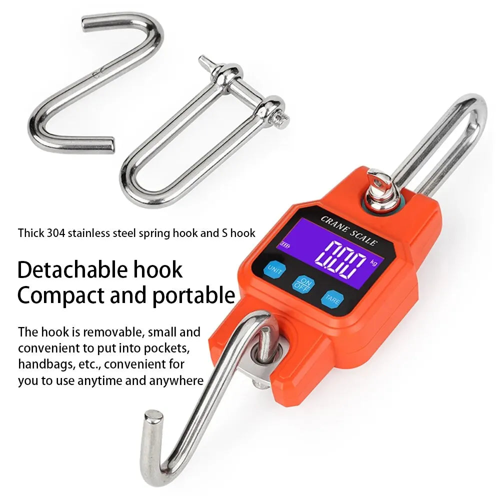 WeiHeng C06 Portable Electronic Hook Scale &ndash; Bluetooth