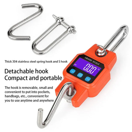 WeiHeng C06 Portable Electronic Hook Scale &ndash; Bluetooth