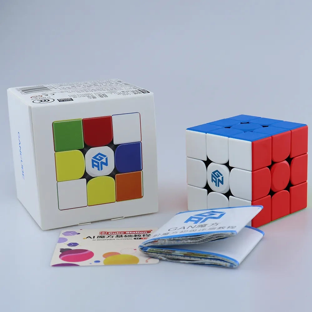 GAN 356 RS 3X3 Magic Speed Cube Stickerless &ndash; Ultra Smooth gan 356 rs