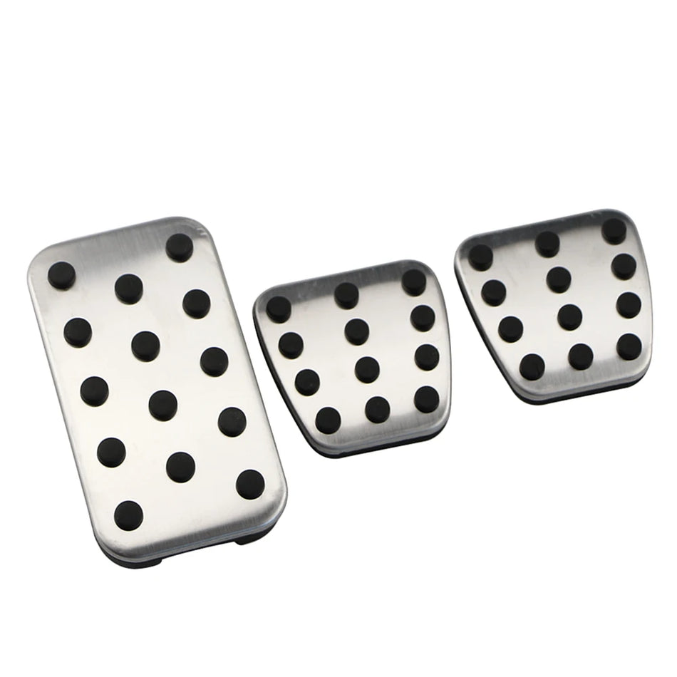 Honda Civic pedalai, nerūdijančio plieno ir guminė paviršiaus komplektas Honda modeliams, įskaitant CR-V, Jade, Accord, Odyssey